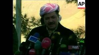 News conference by Talabani and Barzani [upl. by Ario]