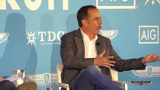 Full Forum Jerry Seinfeld amp Spike Feresten at the 2017 Pebble Beach Classic Car Forum [upl. by Kirt]