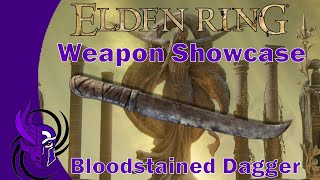 Elden Ring Weapon Showcase Bloodstained Dagger Duels eldenring weaponshowcase pvp [upl. by Jeffrey551]