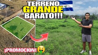 ENCONTRAMOS un TERRENO BARATO NEGOCIABLE en EL SALVADOR 🤑 ¡ESTE ES EL PRECIO DE LOS LOTES 🇸🇻 [upl. by Vasti]