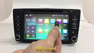 Erisin ES7826S 8quot Android 80 Car DVd GPS Player 4G DAB DVR TPMS WiFi [upl. by Sergias972]