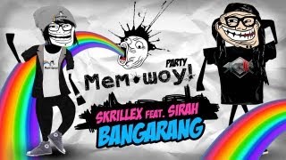 Клип Мем Шоу Skrillex Feat Sirah  Bangarang Music video Memes Show [upl. by Hime992]