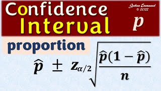 Confidence Interval for a population proportion  Solved Problems [upl. by Ardnua]