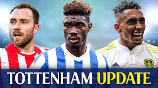 Bissouma Medical • Raphinha Interest • United Eriksen Offer TOTTENHAM UPDATE FTtottenhamontour [upl. by Ryun229]