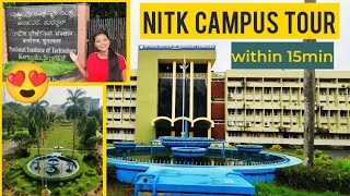 NITK Campus Tour  NITK vlog  NITK Surathkal  Swati Agarwal [upl. by Adikram]