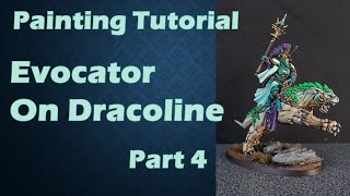 Painting Tutorial Evocator on Celestial Dracoline Part 4 [upl. by Euginom228]