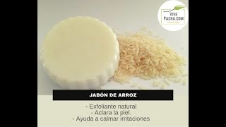 Jabón Facial Aclarante  De Avena y Arroz  Control de grasa Suaviza e Hidrata tu piel [upl. by Ailadgim]