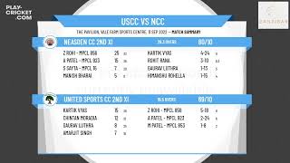 Middlesex Premier CL  2nd XI Division 1  United Sports CC v Neasden CC [upl. by Wilde547]