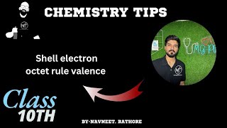 Shell electron octet rule valence class 10 by HC sir [upl. by Eelloh]