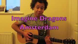 Imagine dragons  Amsterdam  Guitar Lesson [upl. by Iorgo]