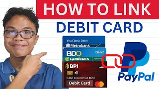 How to Link my Debit card to PayPal with 3 Easy Steps [upl. by Cadman]