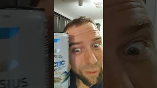 Celsius Arctic Vibe Sparkling Frozen Berry Review  Part 1 with HTJ celsius comedy review fun [upl. by Sanger]