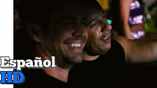 Rapidos y Furiosos 5  Escena Toretto Brian y Mia intentan escapar de Hobbs  Español Latino HD [upl. by Goldfarb116]