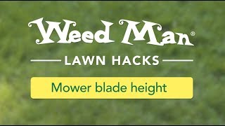 ADJUST MOWER BLADE HEIGHT [upl. by Korman]