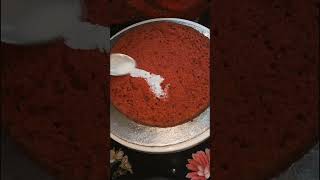 Butter frosting recipe ♥️subscribe butterfrosting redvelvetcakerecipe [upl. by Adil504]