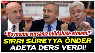 Sırrı Süreyya Önderden ders gibi konuşma quotBoynumu vursanız müdahale etmemquot [upl. by Vernon397]