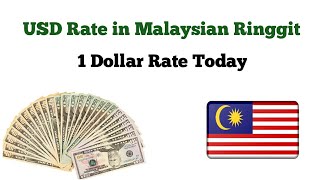 1 dollar is equal to how much Malaysian Ringgit Dollar rate in Malaysia today  dollar to myr [upl. by Narot358]