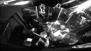 Fractal Gates  Reverse Dawn Live  Le Gibus Café Paris Drumcam [upl. by Pascasia]