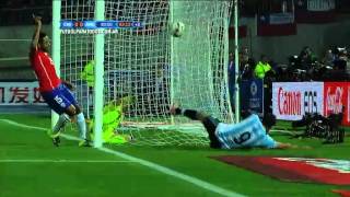 Lo erró el Pipa Argentina 0  Chile 0 Final Copa América 2015 FPT [upl. by Adnalra]