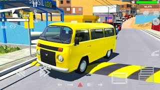 Auto Life 1 Brasil 10  Cargo Delivery Jobs With VW Bus  Android Simulator [upl. by Hamforrd]