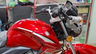 SUZUKI GSX125 RED 2023 [upl. by Eelrahs]