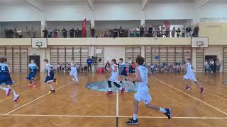 U13M 34 ENERGA KOTWICA KOŁOBRZEG  MAJBASKET SZCZECIN 26102024 [upl. by Bello]