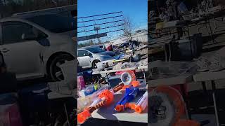 111724 Salem NH flea market with Lew Part 1 Giant cabbages and Mickey mouse slippers😊 [upl. by Fidelas]