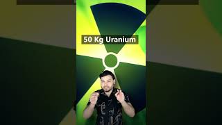 Immense POWER of URANIUM Nuclear FACT  FactTechz Short AMAZING FACTS Show shorts [upl. by Atiuqahs]