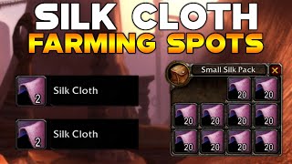 SoD BEST SILK CLOTH FARMING SPOTS  World of Warcraft Classic [upl. by Haleemaj]