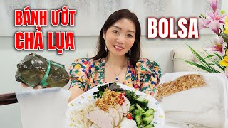 Review Bánh Ướt Chả Lụa Ngon ở Bolsa Khu Người Việt ở Nam Cali  Ăn Gì Ở Đâu Khi Đến Nam Cali [upl. by Nolak]