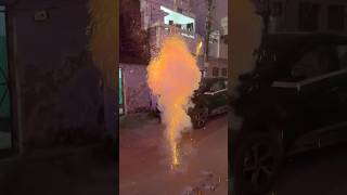 Watch This Insane Skyshot Firework Light Up Diwali Night fireworks diwali india skyshot [upl. by Anegue]