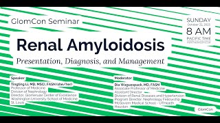 Renal Amyloidosis Presentation Diagnosis and Management [upl. by Niltiac]