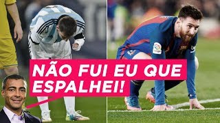 O BOATO SOBRE A SAÚDE DE MESSI QUE FEZ ROMÁRIO QUASE SER PROCESSADO  RadarPELEJA 14 [upl. by Libove]