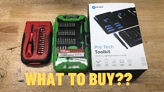 Electronics toolkit comparison Best bang for the buck [upl. by Ennaylloh]