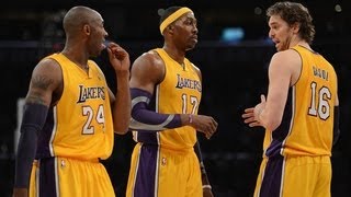 Kobe Wants Lakers to Keep Dwight and Pau Next Season [upl. by Dixil796]