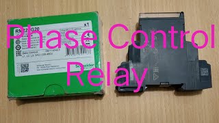 phase control relay schneider RM22TG20 [upl. by Odelet]