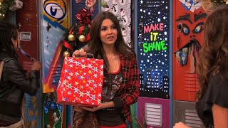 AndreBeckCatJadeRobbieSikowitzTori SECRET SANTA on Victorious Part 2 [upl. by Haimaj]