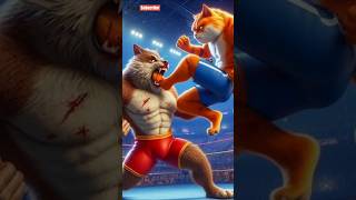 Cat Fighting Tiger  shorts youtube foryou [upl. by Arundel675]