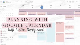 The ULTIMATE Google Calendar Planner System For EVERYTHING  TUTORIAL [upl. by Meela930]