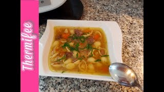 Rindfleischsuppe aus dem Thermomix® TM5 [upl. by Gnil]