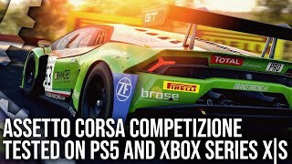 Assetto Corsa Competizione Upgraded For PS5 and Xbox Series XS  Full Analysis [upl. by Swiercz]