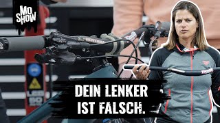 🚨 Dein Lenker ist FALSCH‼️🚨 MTB Cockpit richtig einstellen  MO Show [upl. by Girard]