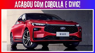 Novo Ford Fusion 2025  VAI ACABAR COM COROLLA E CIVIC [upl. by Sclar434]