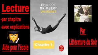 1  Un secret  chapitre 1  Livre audio  résumé  Philippe Grimbert [upl. by Ahsauqram17]