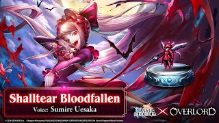 Introducing Shalltear Bloodfallen OVERLORD Collab Unit [upl. by Galliett159]