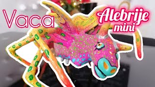 Alebrije VACA  Colección de Alebrijes MINI [upl. by Osber]