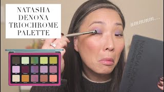 NATASHA DENONA  NEW Triochrome Palette  First Impressions [upl. by Aerdnak]