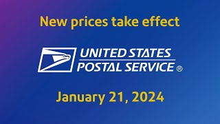 USPS Rate Change Highlights – January 21 2024 [upl. by Clarkin326]