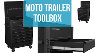 Moto Trailer Build Episode 5 Toolbox 🔧 [upl. by Relyhs222]