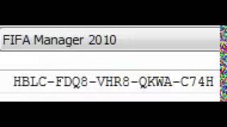 FIFA MANAGER 2010 SERIAL PRODUCT KEY PC WORKING 2014 [upl. by Perlman169]